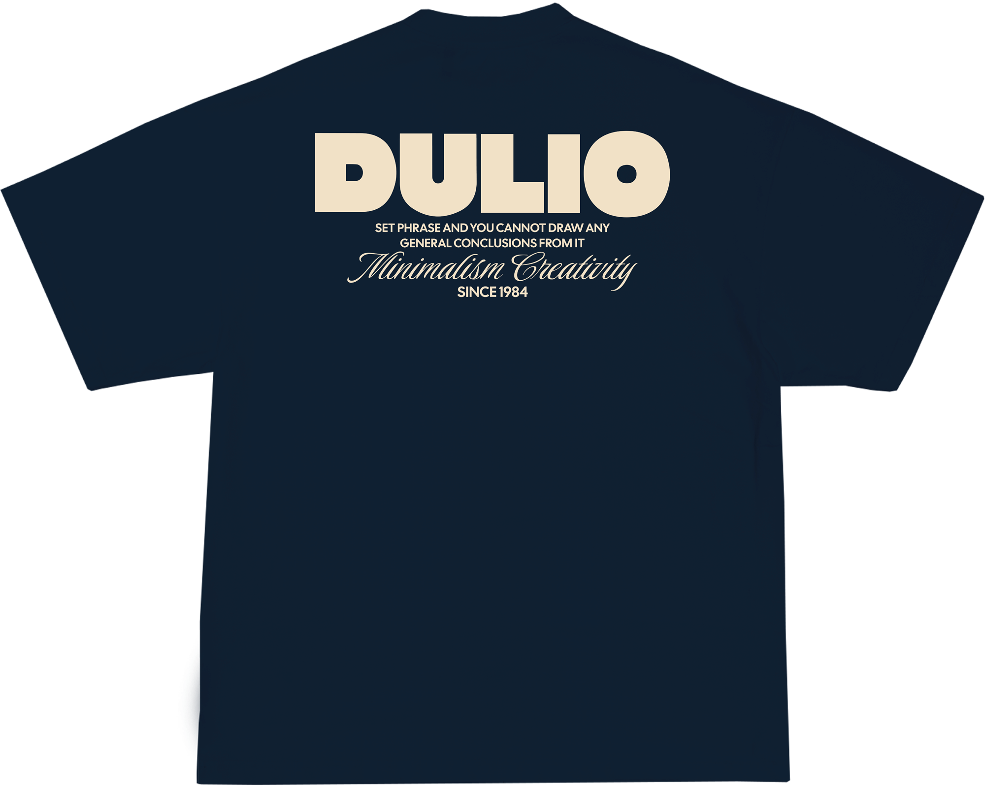 ÁO THUN MINIMALISM NAVY